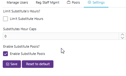 ManageClientSubstituteSettings