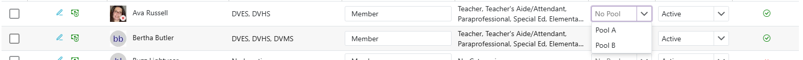 SubstitutesGridPoolDropdown